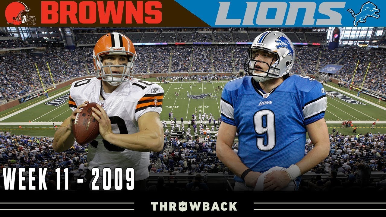 The Most Epic UNEXPECTED Shootout! (Browns vs. Lions, 2009)