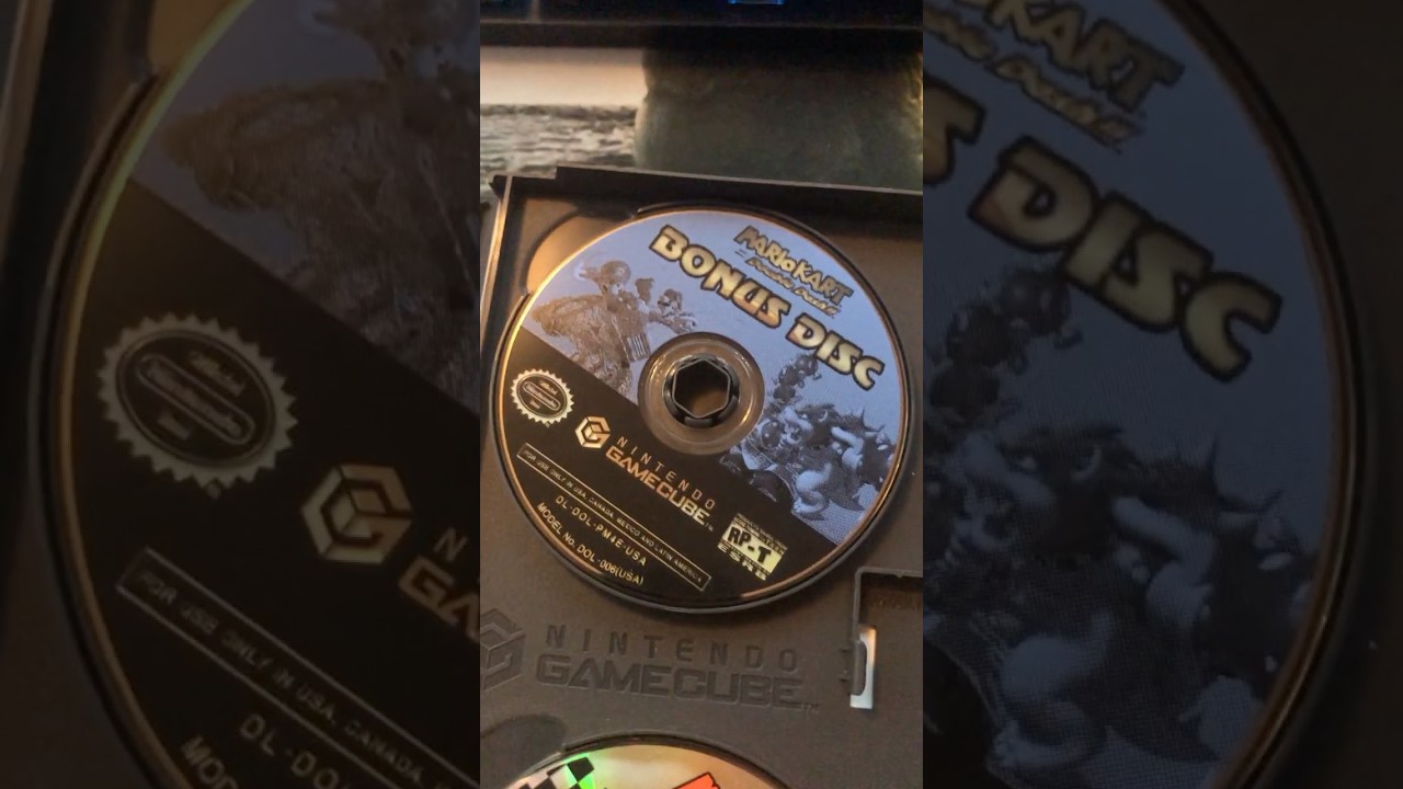 What's on the Mario Kart Double Dash Bonus Disc? #retrogaming