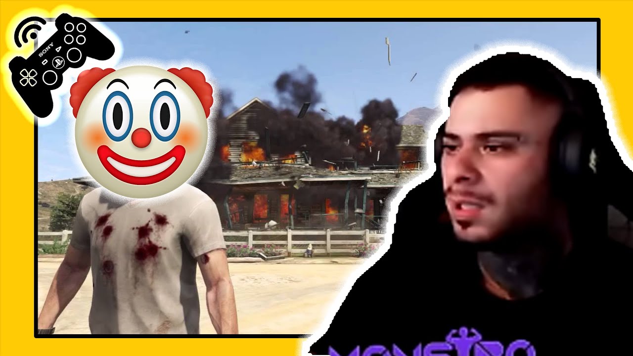 Monstro Joga #6 - Melhores RAGE GTA V [OLHA O QUE JORGINHO FEZ MANÉ ❗❗❗]