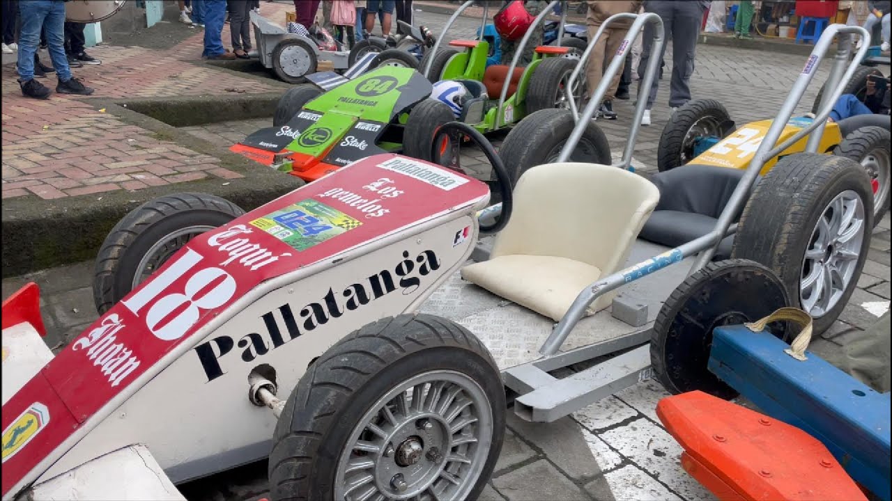 CARRERA DE COCHES DE MADERA PALLATANGA 2026 La Adrenalina se Eleva al Máximo