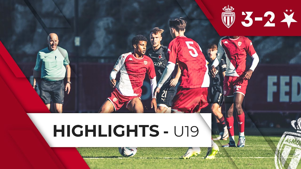 AS Monaco 3-2 Slavia Prague - U19 Nationaux - Al Abtal Cup