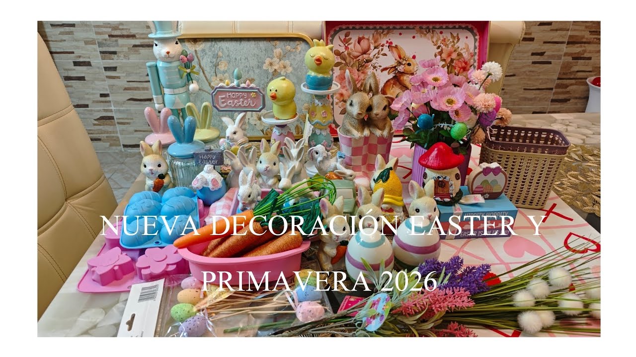 Nuevas compras decoración easter / primavera 2026 🐇