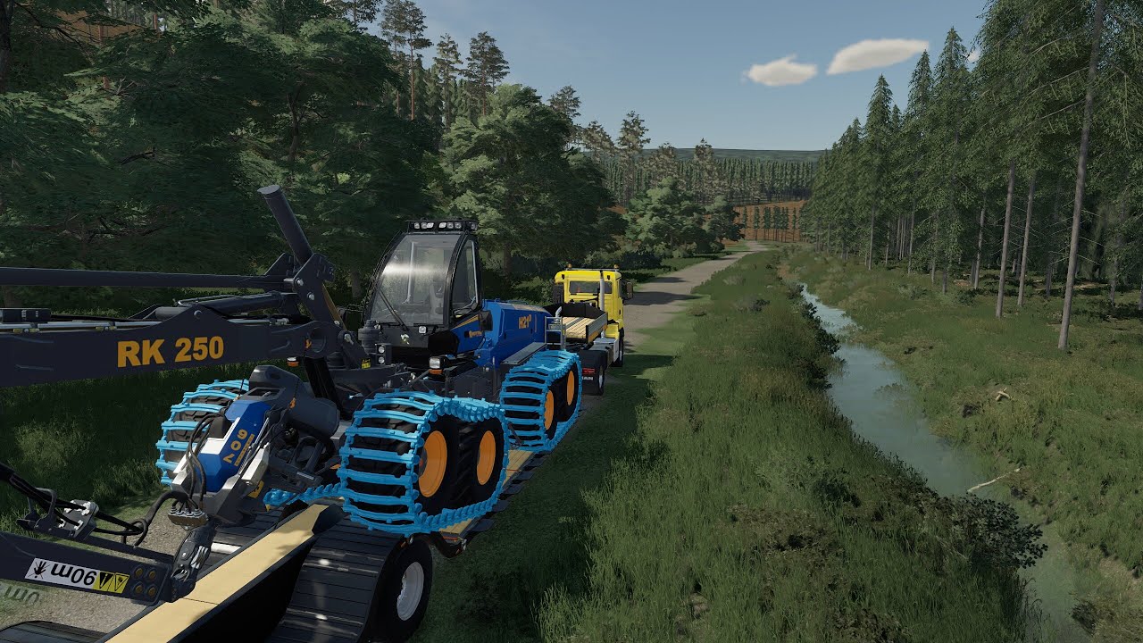 Fs22 Timelapse | Forestry in Holmåkra 2022 | Moving to Sweden | S4 E01