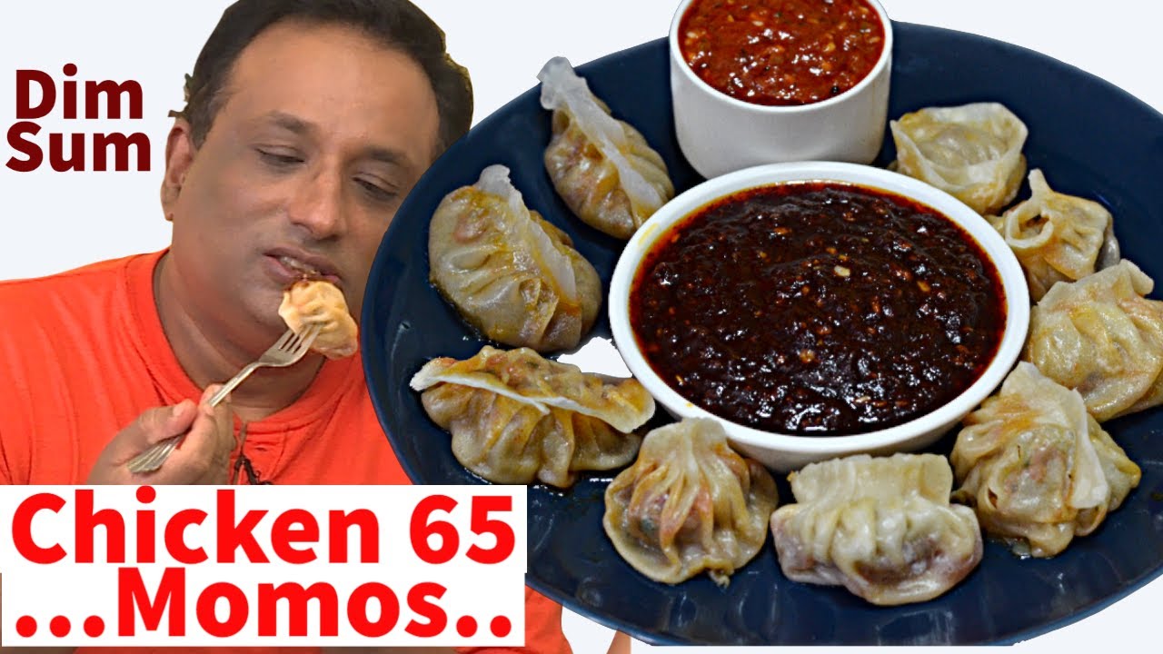 Chicken 65 Momos Recipe - Easy Chicken Momos With Indian Flavors  Home made