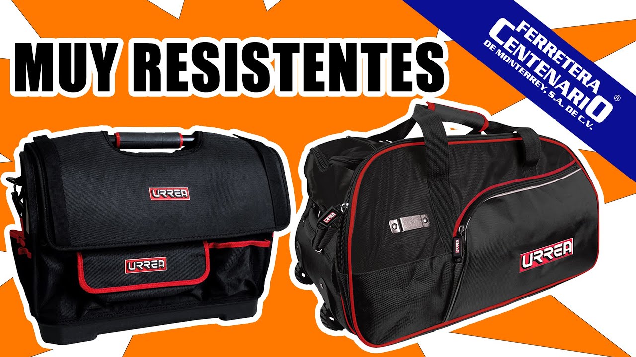 PUEDEN CON TODO !!! Maletas grandes para herramienta super resistentes hechas de poliéster Urrea.