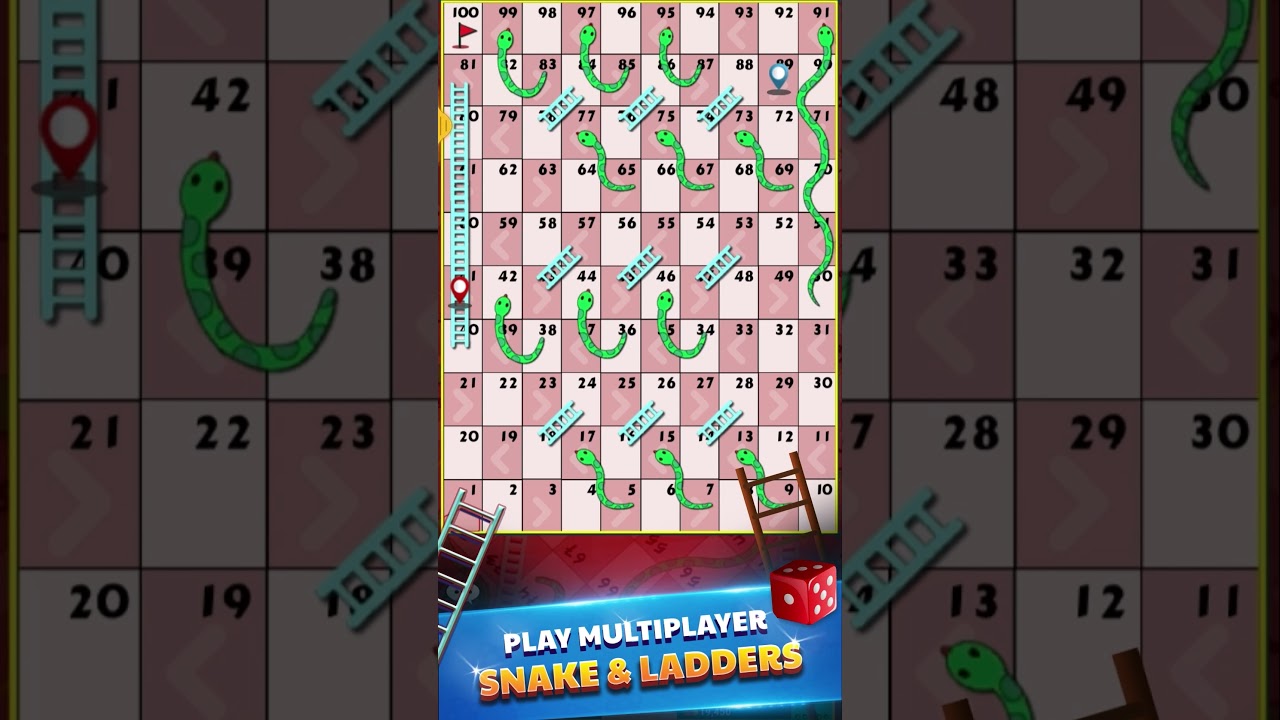 Double the Fun 🎲 Play Snakes and Ladders 🐍 in Ludo King!