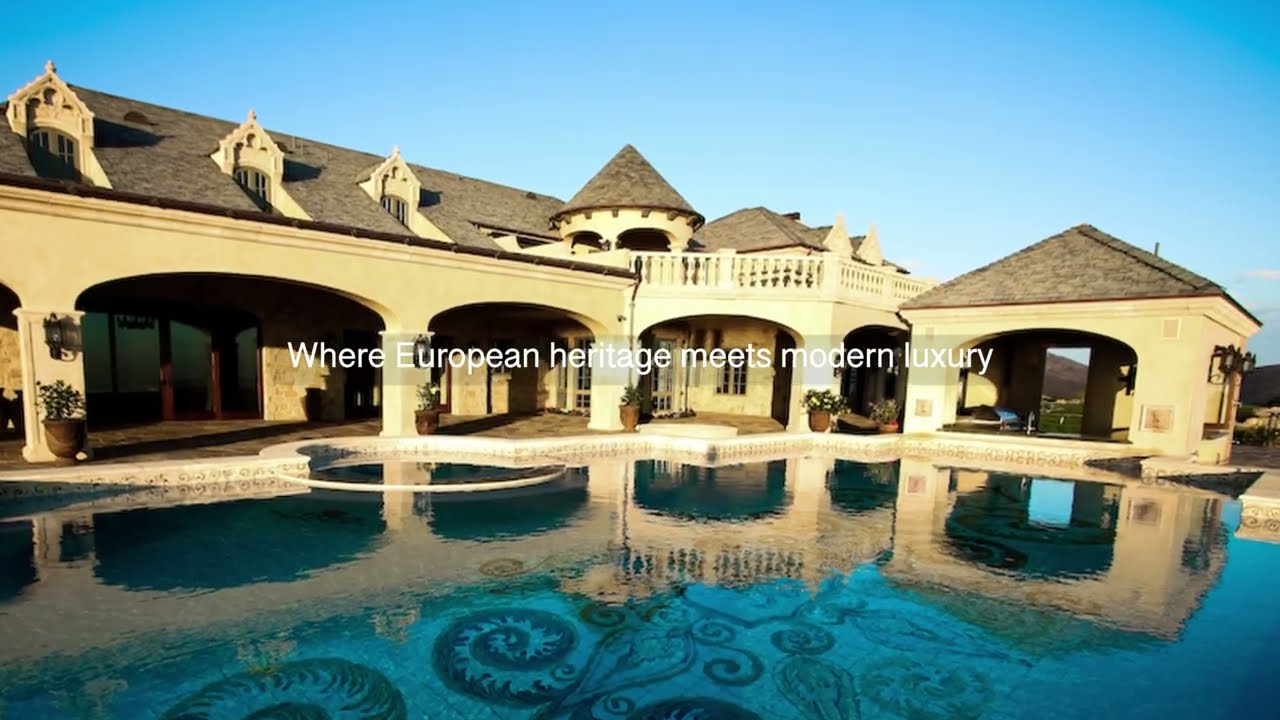A Timeless European Stone Estate | Old-World Architecture & Craftsmanship