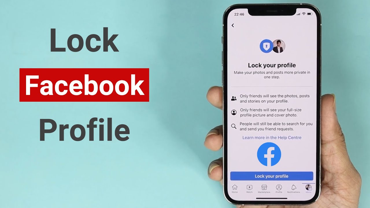 How to Lock Facebook Profile on iPhone (2026)