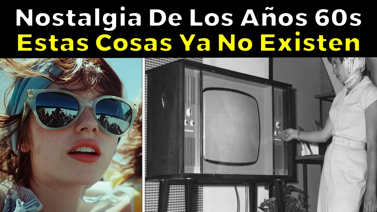 Nostalgia De Los Años 60's: 31 Cosas Que YA NO EXISTEN