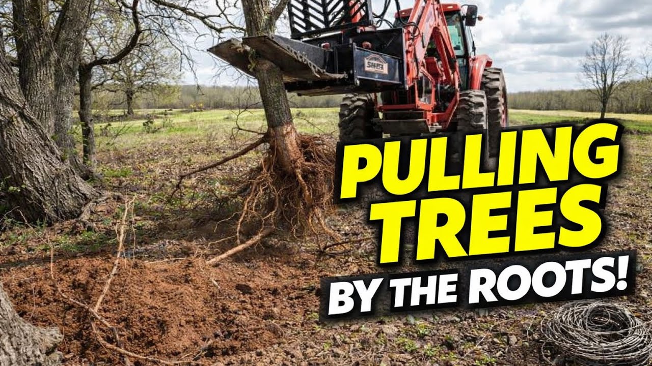 This Tool Makes Fence-line Tree Clearing EASY