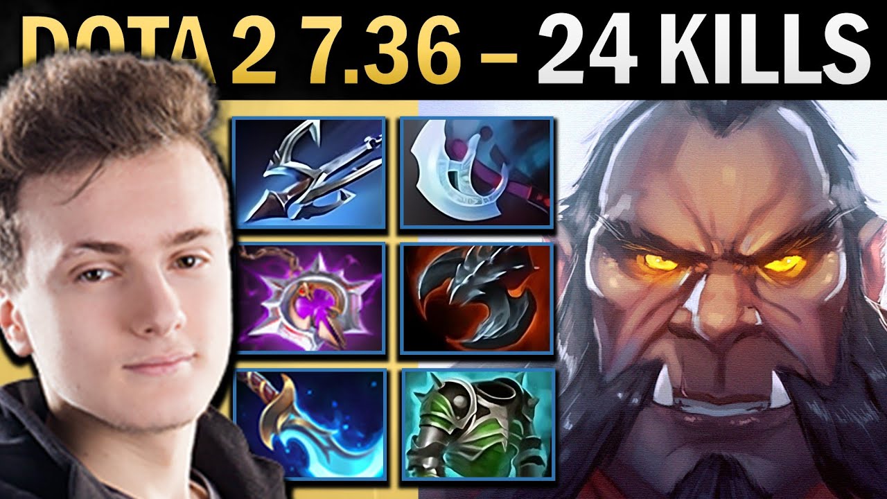 Lycan Gameplay Miracle with 24 Kills and 1398 XPM - Dota 2 7.36