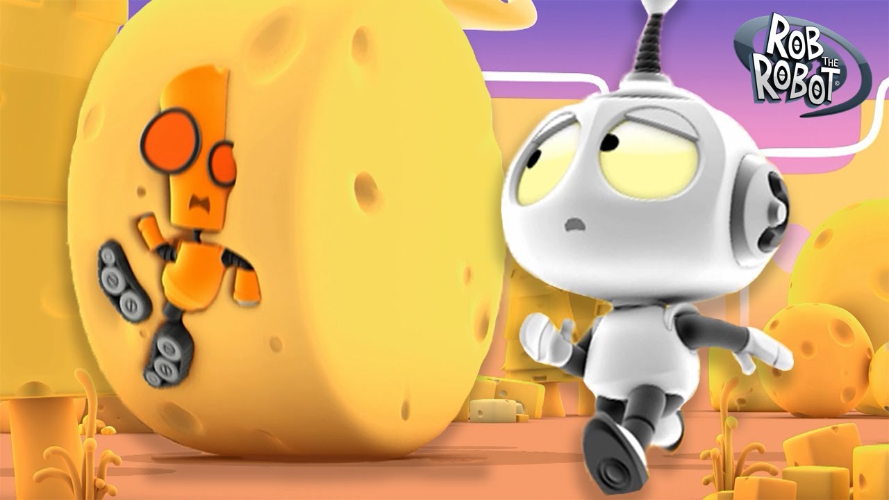 Rob Cheeses the Day! 🧀😝| Rob The Robot | Preschool Learning