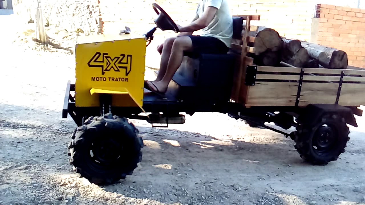 Micro trator Mototrator 4×4
