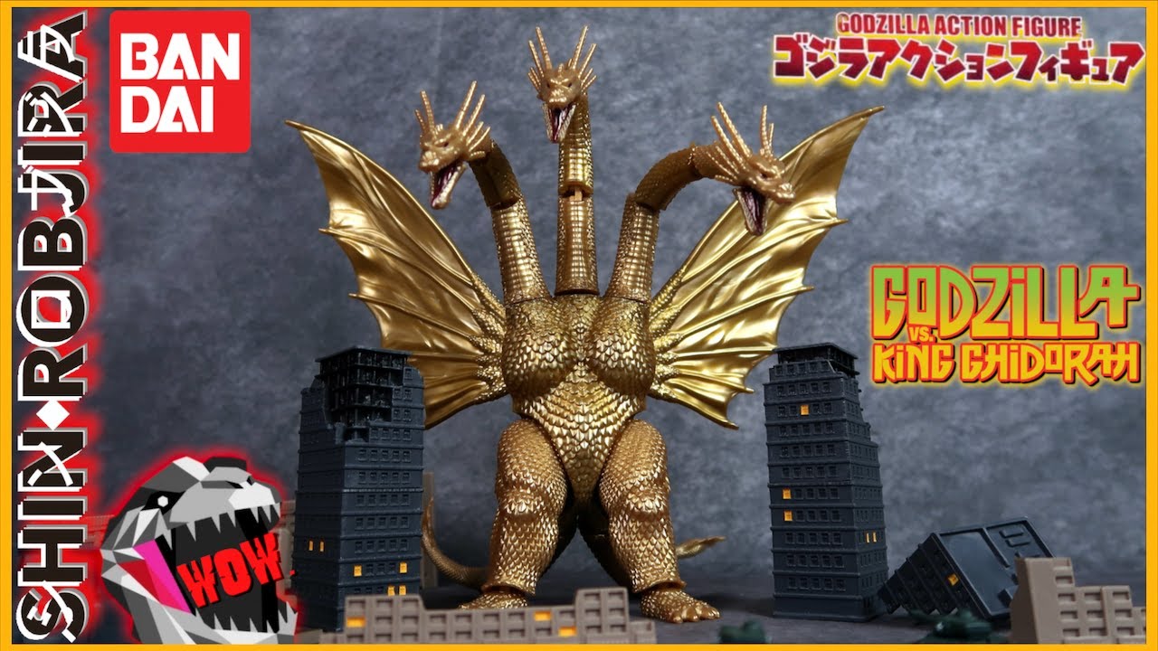 Bandai Godzilla Action Figure Series: King Ghidorah (1991) | Figure Review