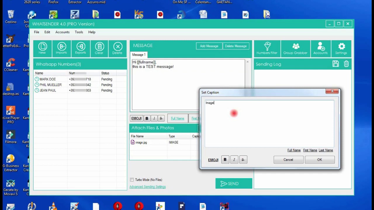 Whatsapp Sender Pro - Basic Tutorial