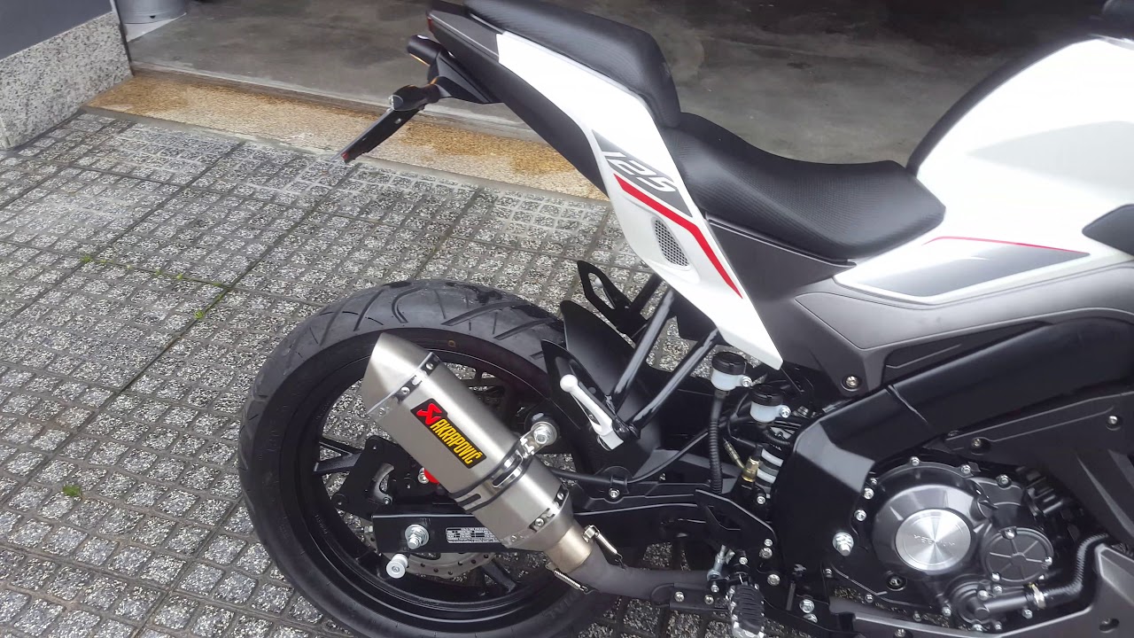Akrapovic keeway RKF125