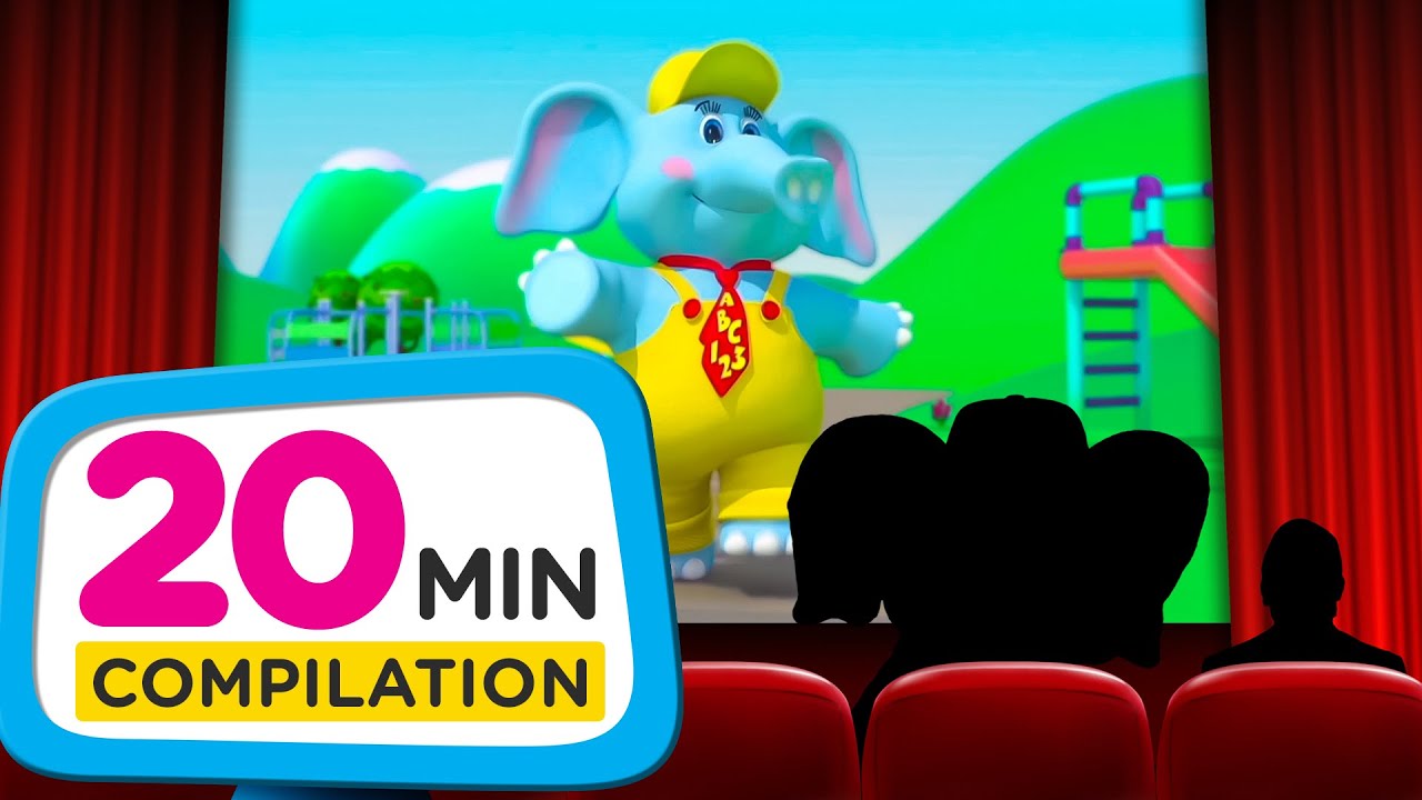 Animated Adventures of Bubbles the Elephant | Kids Cartoon Compilation | Educational Videos for Kids