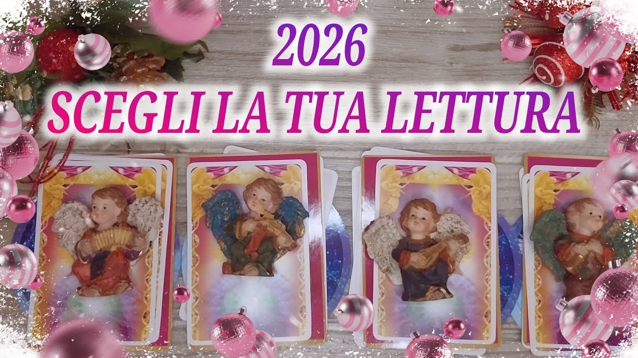 2026 Una finestra aperta sul nuovo Anno! Scegli la tua lettura e il tuo messaggio! 👼❤️🎶