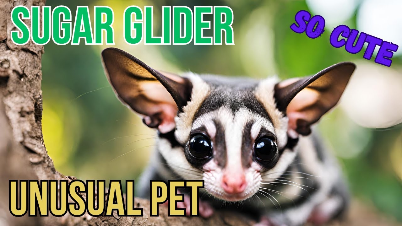 Sugar Gliders as Pets: Housing, Feeding, and Care Guide"