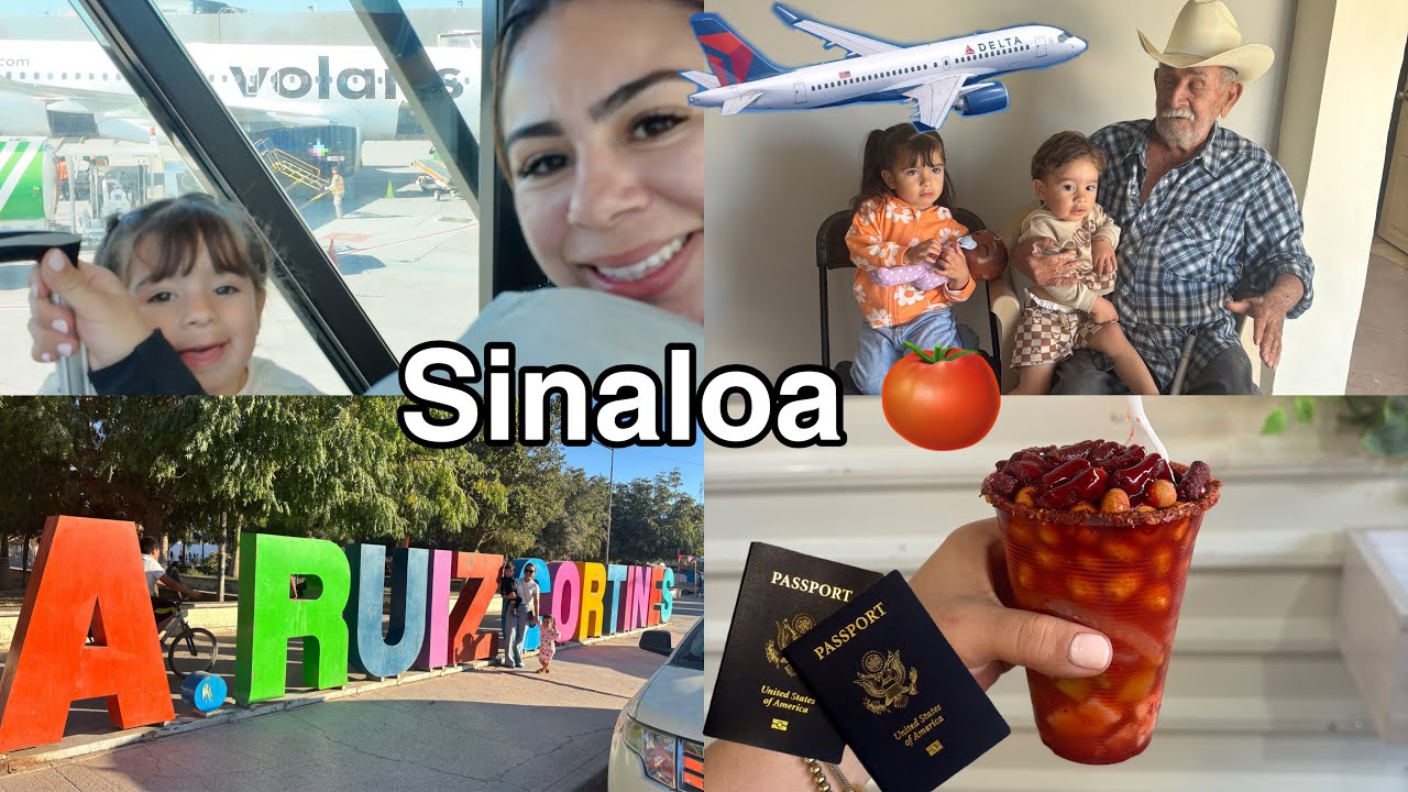LLEGAMOS A SINALOA 🍅🇲🇽 IZAEL CONOCE A SU ABUELITO 🤍
