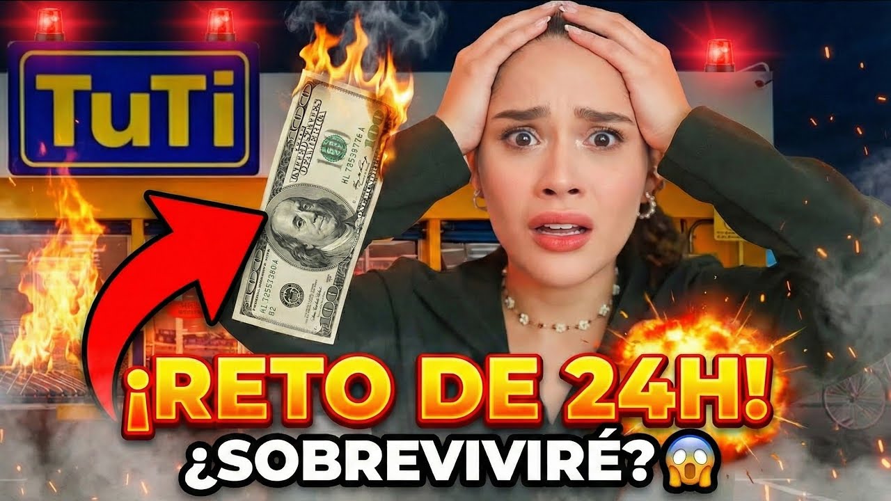 Sobreviviendo 24 HORAS solo con COMIDA del TUTI🇪🇨 😳😱