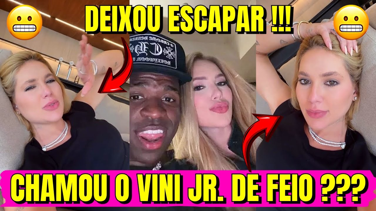 CLIMÃO! Virgínia Sem Querer Chama Vini Jr. de Feio e Choca os Fãs!