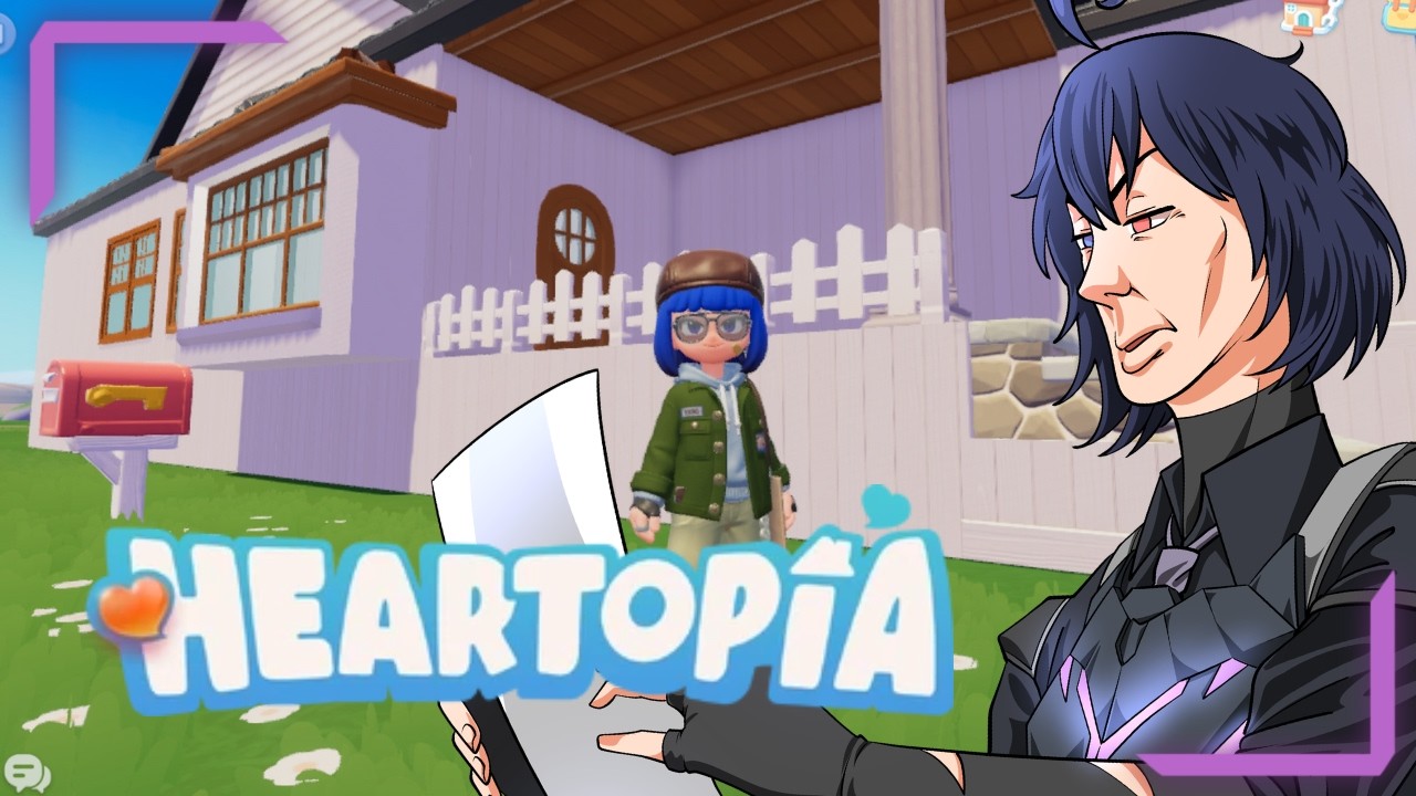 【Heartopia】Menjadi arsitek handal di game sebelah || #vtuberid