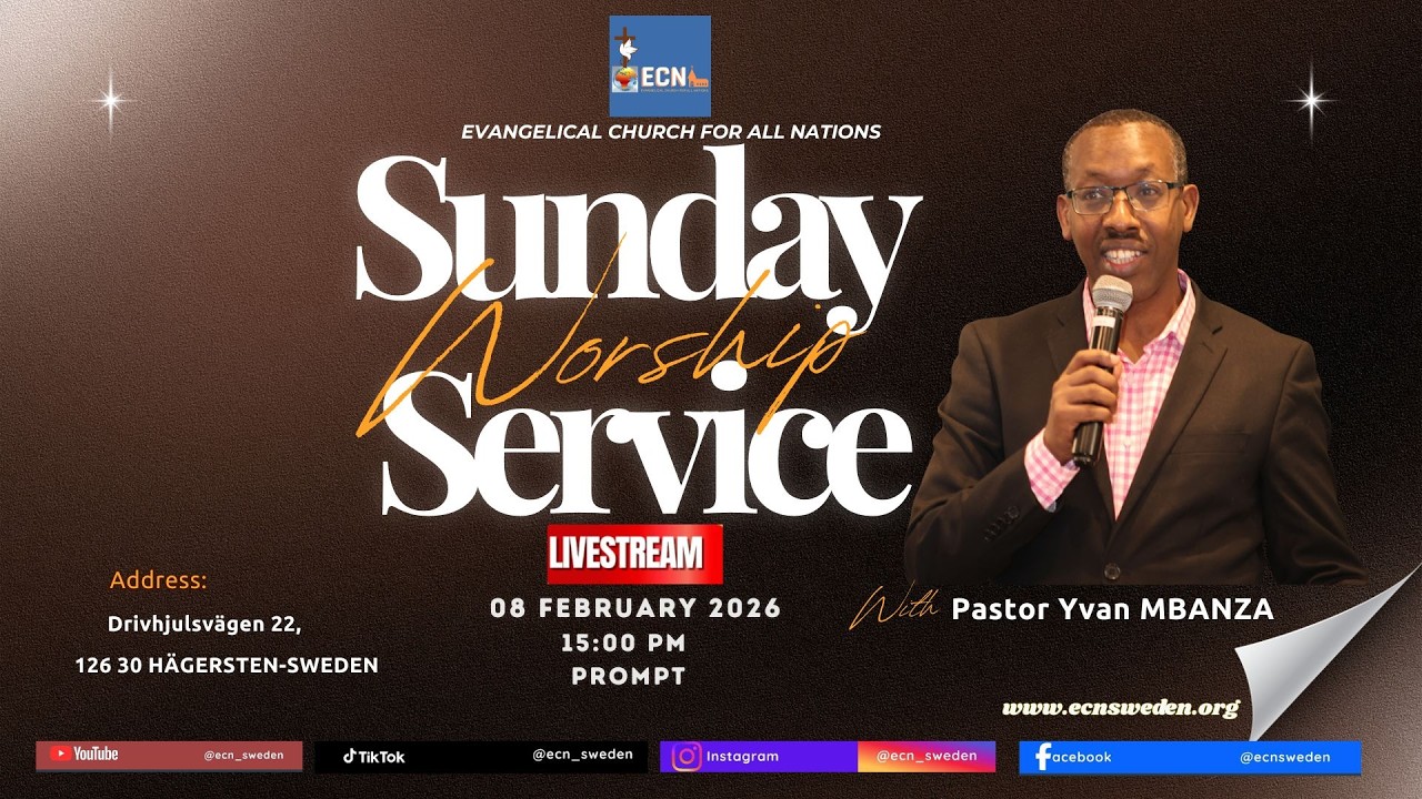SUNDAY SERVICE WITH PASTOR YVAN MBANZA || 08-02-2026
