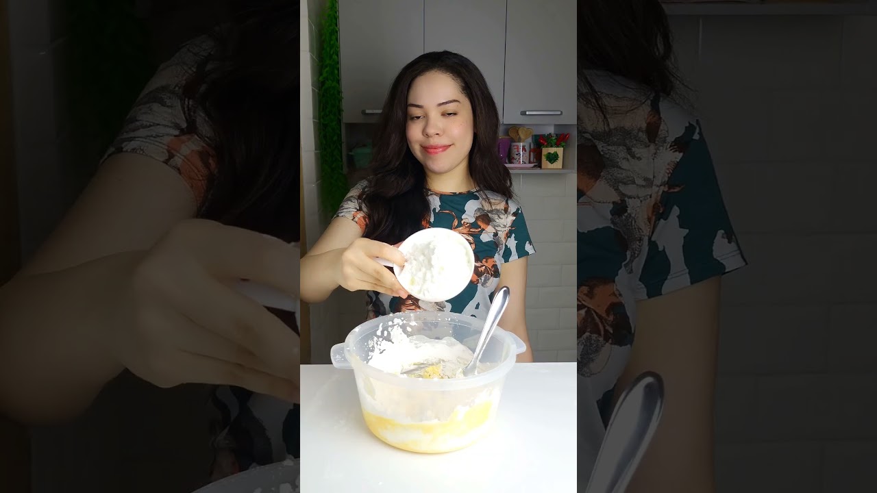 LANCHE da tarde F&Aacute;CIL e R&Aacute;PIDO! #receitas #lanche #sobremesa #doces #shorts #shortvideo #biscoitos