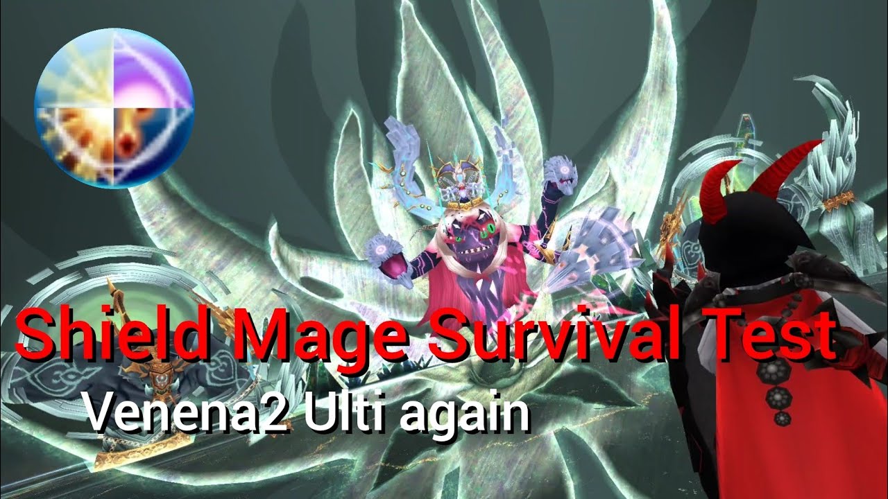 Toram - Mage: Venena2 Shield Mage Survival Test