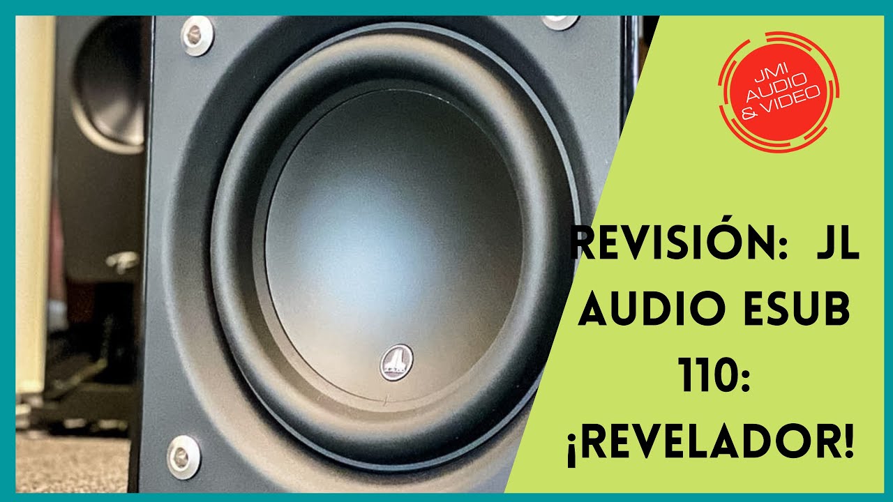 Revisión: JL audio ESub 110, un subwoofer para dominarlos a todos. 