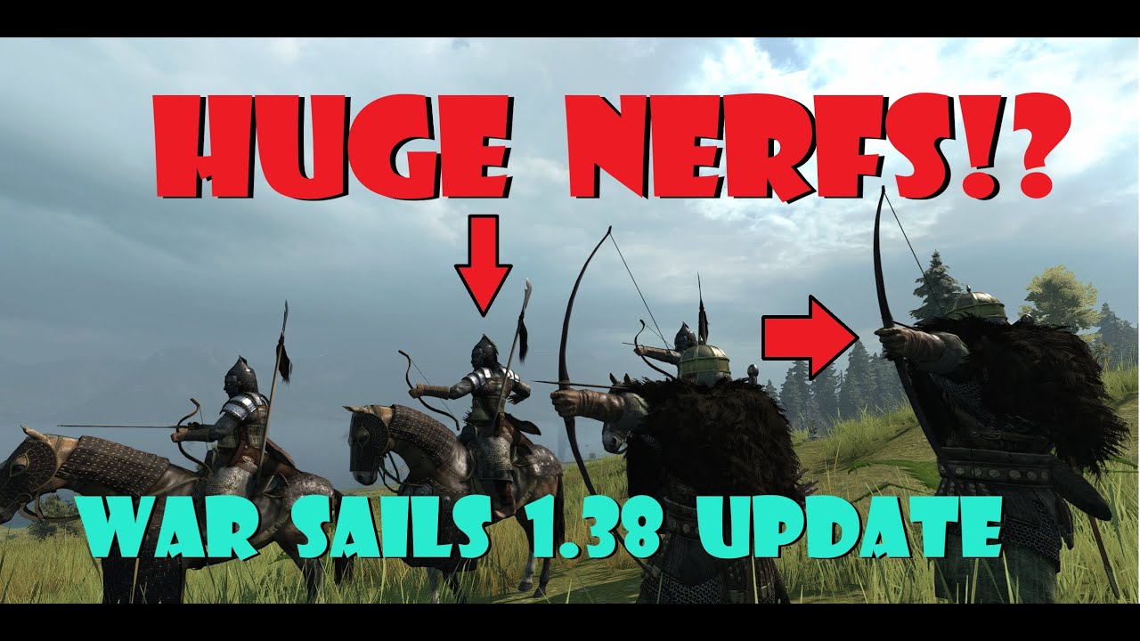 BIG War Sails NERFS to Fian Champs and Khans Guards? Yep, 1.38 brings significant changes!