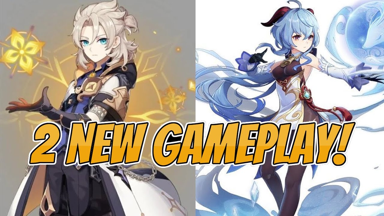 Albedo and Ganyu New Official Gameplay | Genshin Impact