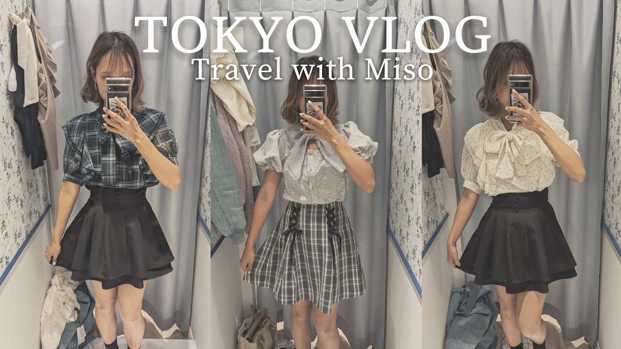 VLOG🌼Tokyo東京旅行 | 和我一起在秋葉原找路🍜吃烏龍麵🍜つじ田 銀座值得二刷 原來是冠軍沾麵🥰涉谷109購物😭又再次在東京 發生失物事件 LOL. . .