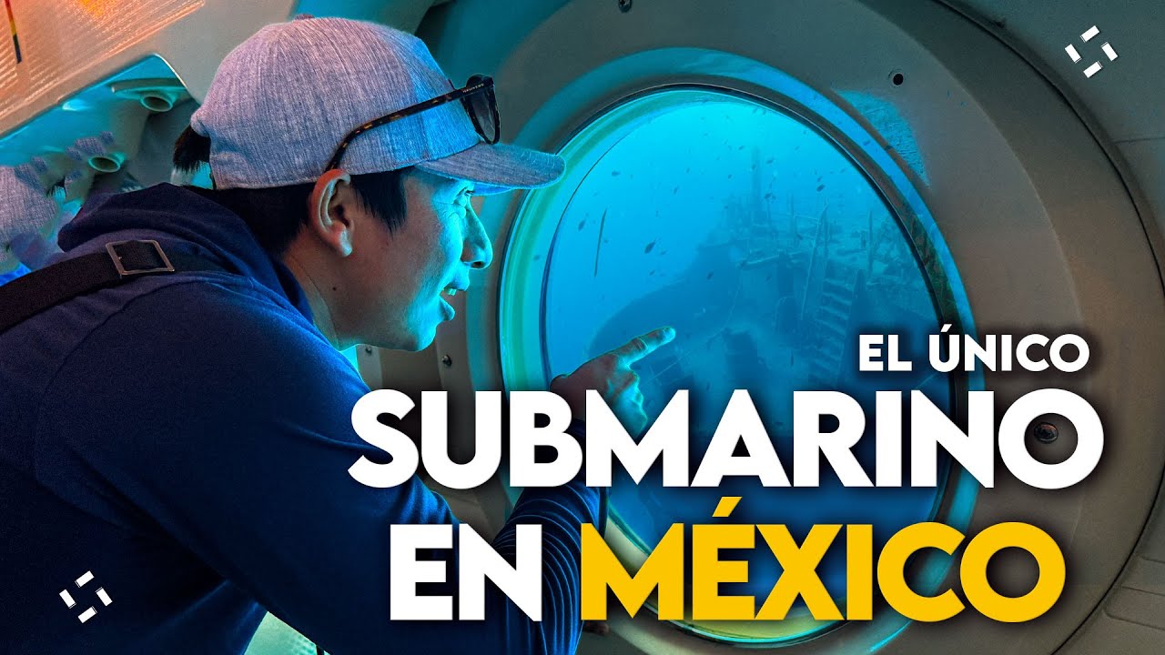 Atlantis: El único SUBMARINO en MÉXICO ¿Qué hacer en COZUMEL?