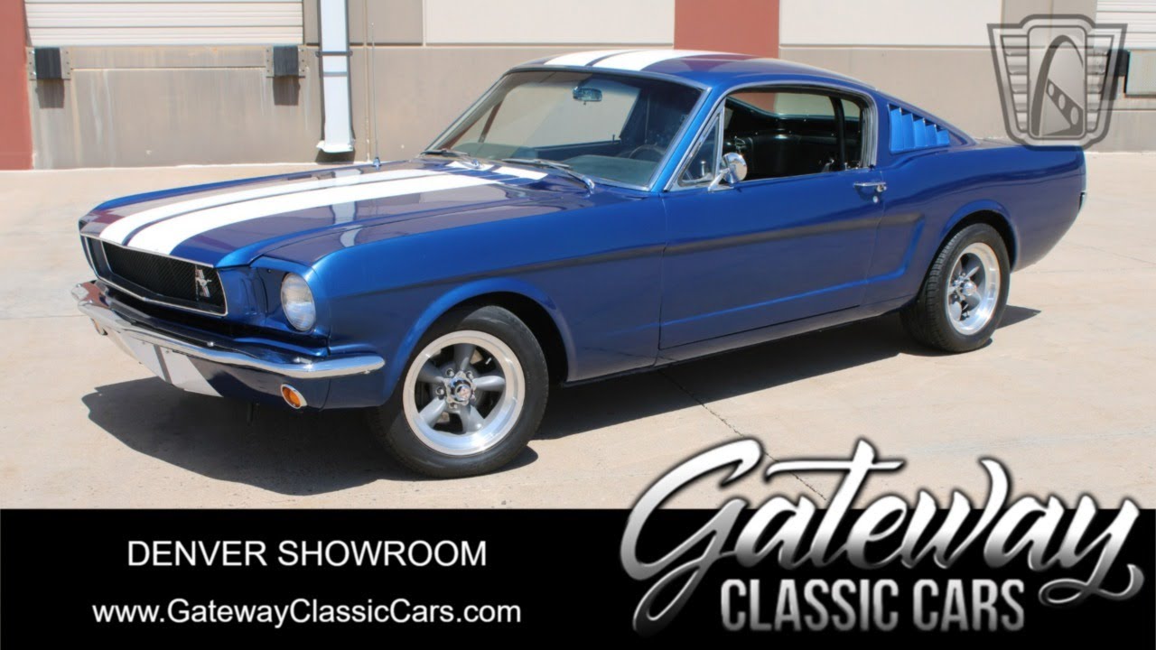 1909 DEN 1965 Ford Mustang Fastback Gateway Classic Cars of Denver