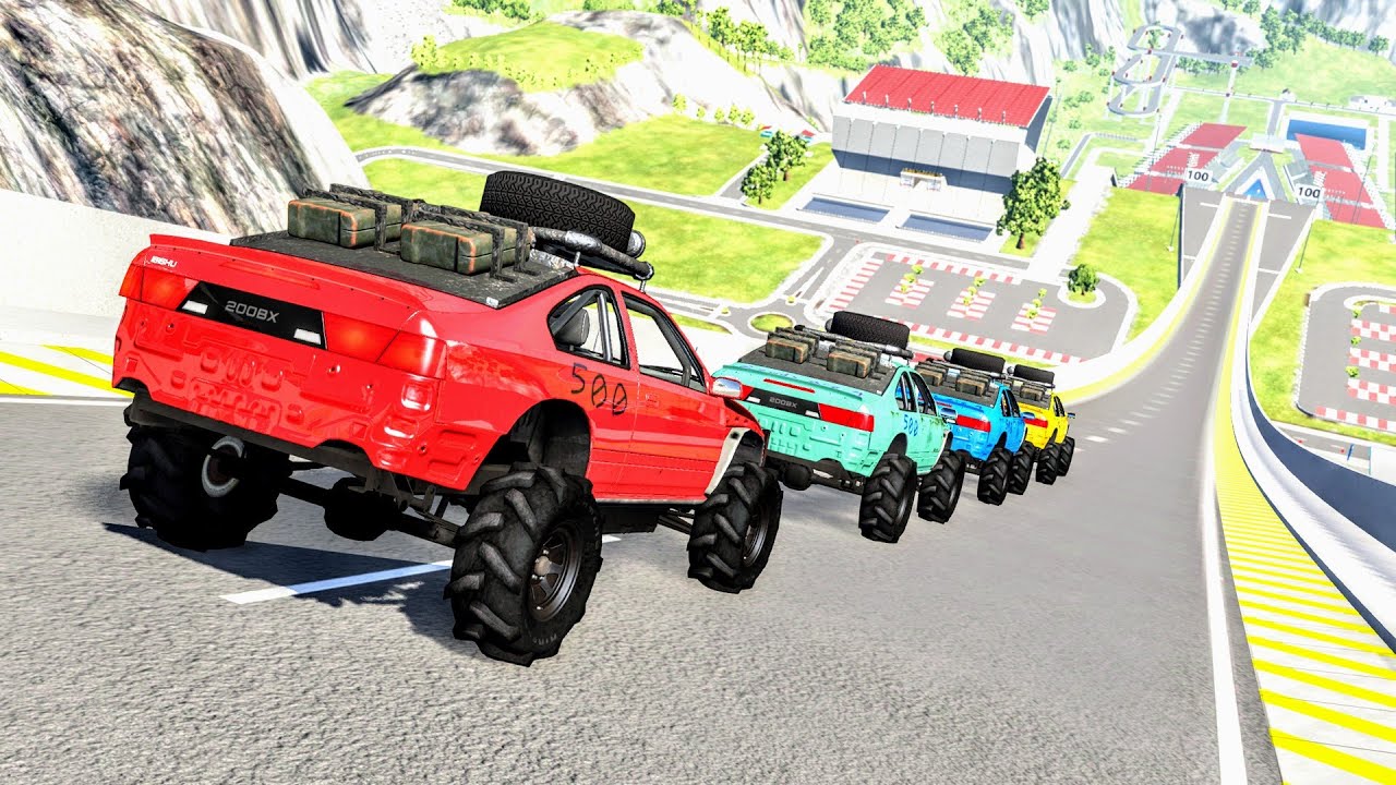 Epic High Speed Jumps #85 – BeamNG Drive | CrashBoomPunk