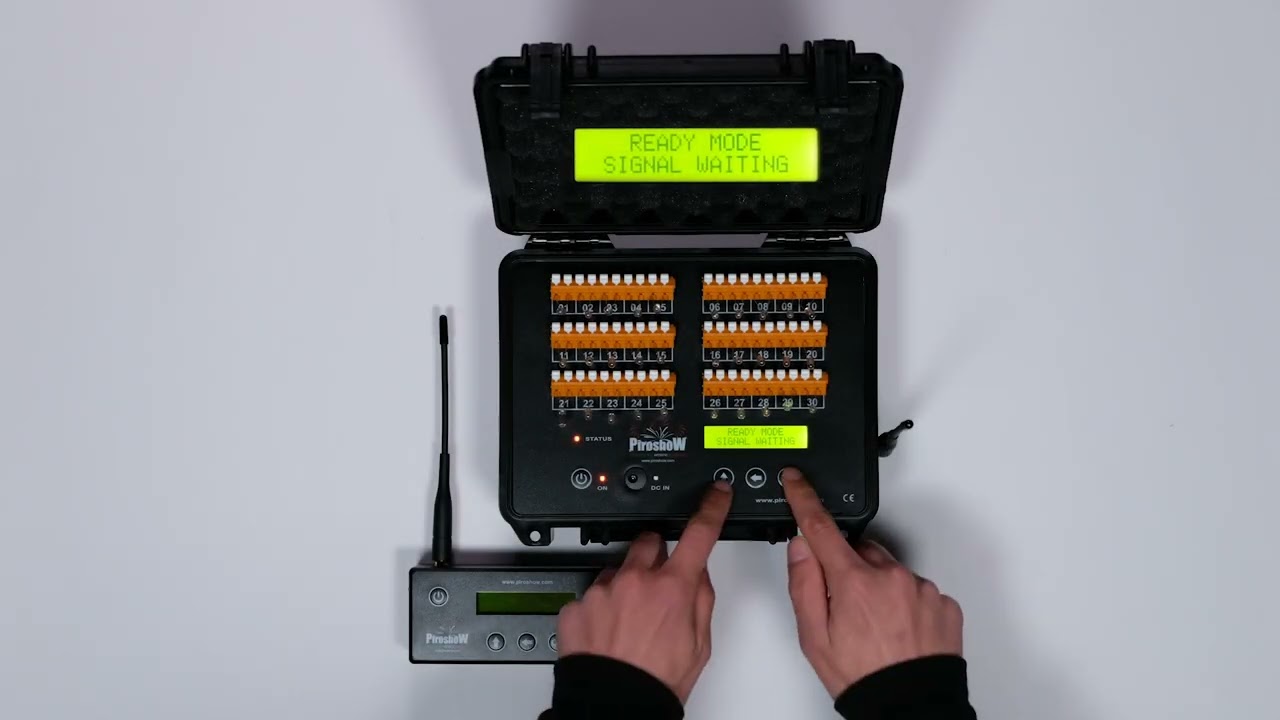 Firing Module 30 Cues MiniSlaveRTX - Piroshow Firing System