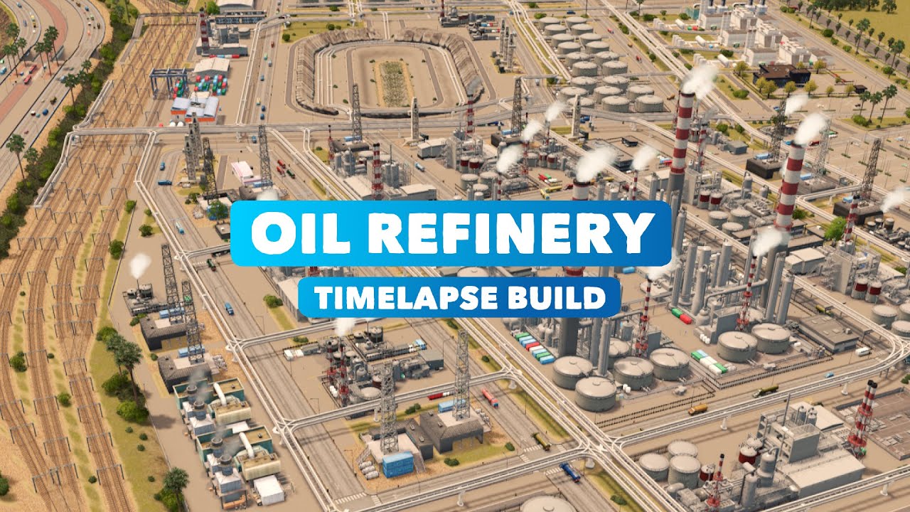 Постройте нефтеперерабатывающий завод и заработайте невероятное количество грязных нефтяных денег...