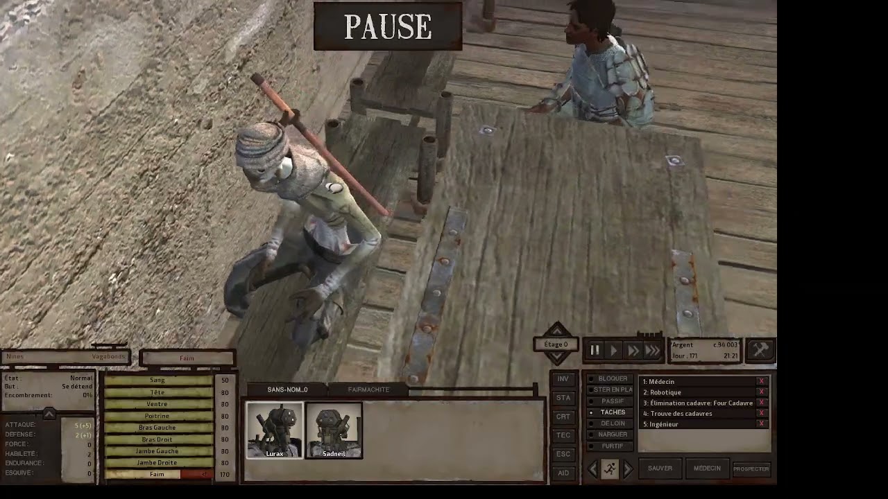 Kenshi |  Scenario - Le squelette Arc 2 : S.E.R | 16