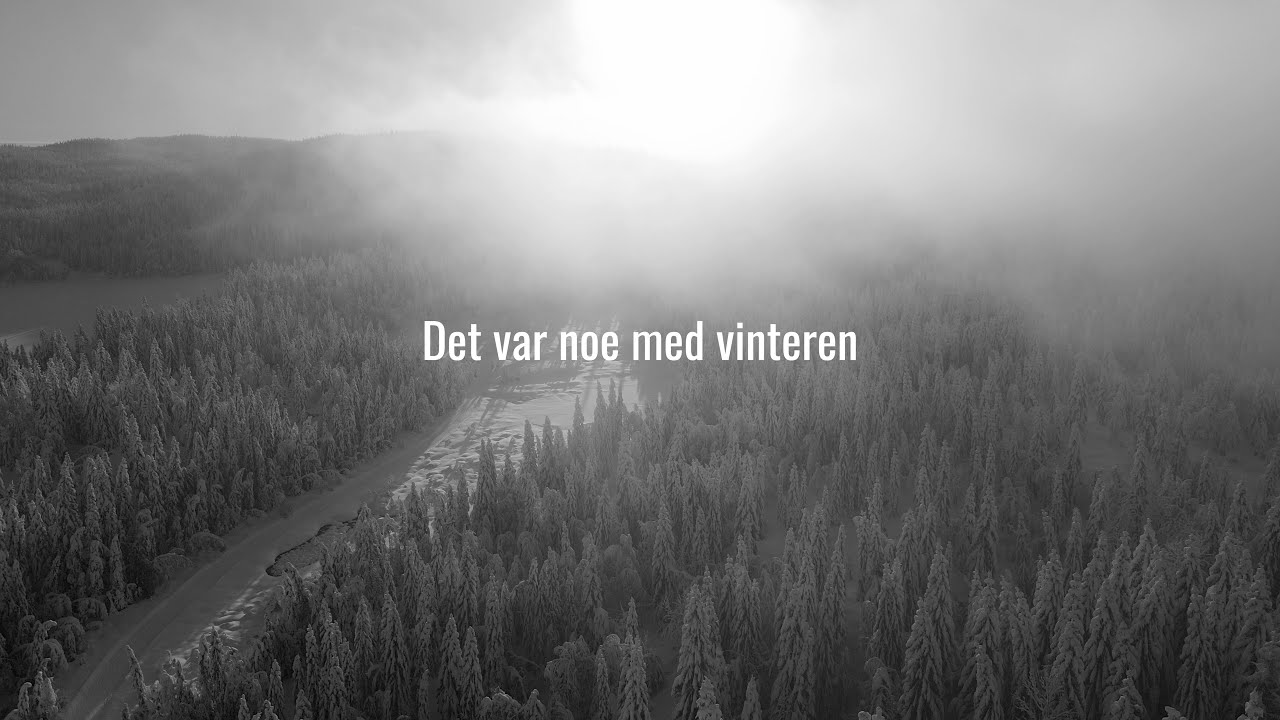 Det var noe med vinteren. En dronevideo av Vestmarka.
