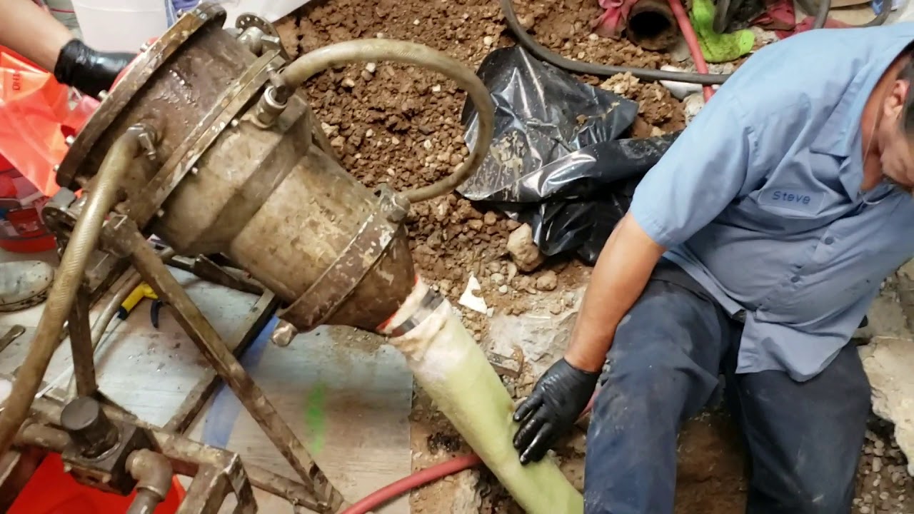 How to: shoot a liner (trenchless CIIP)