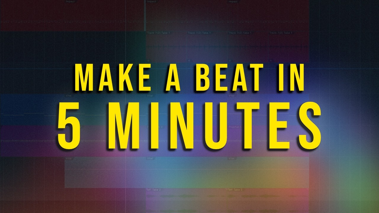 How To Make Your First Beat In 5 Minutes