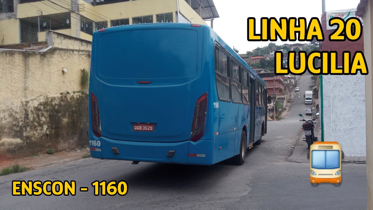 LINHA 20 LUCÍLIA - VIAÇÃO ENSCON 1160 - CAIO APACHE VIP IV MB OF-1519 BT5 (Sound Engine)