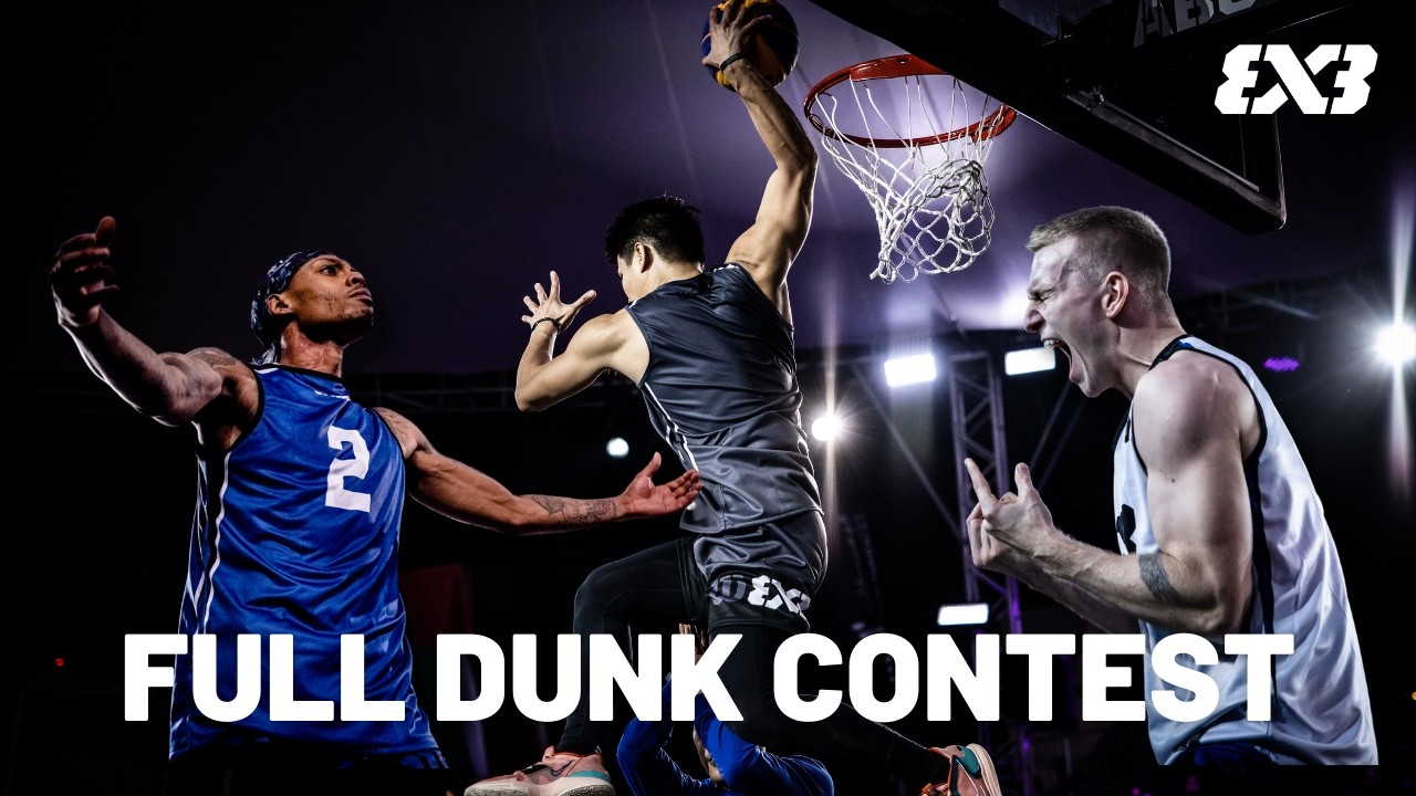 David Carlos 🇵🇭🆚 Jordan Southerland 🇺🇸🆚 Grabo 🇵🇱 |  3x3 World Tour 2022 FULL Dunk Contest Final 🤯