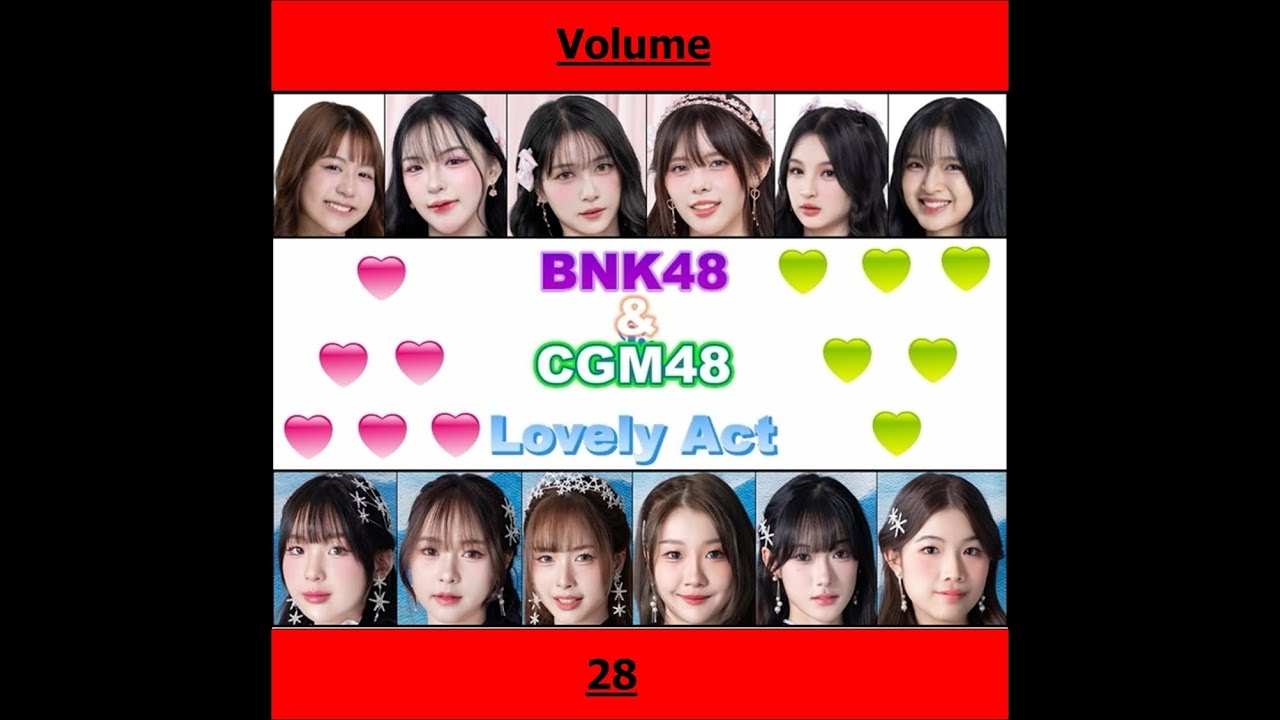 BNK48 & CGM48 Lovely Act Short VDO 2025 : Vol_28.