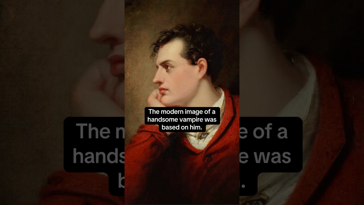 Lord Byron got cancelled before your favorite celebrity 😉 #history #art