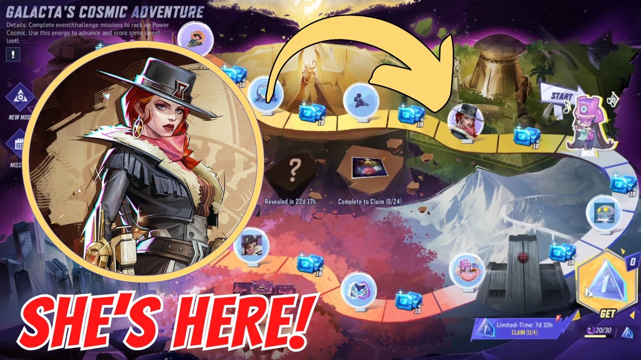 Get a FREE Black Widow Skin in MARVEL RIVALS Cosmic Adventure Right Now!