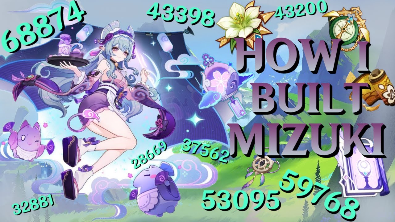 BUILDING THE BEST CHARACTER ON THE STANDARD BANNER MIZUKI | Genshin Impact