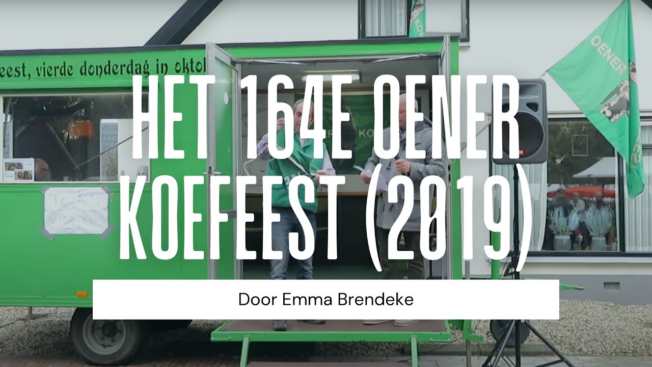 Het 164ste Oener Koefeest (2019) | Emma Brendeke